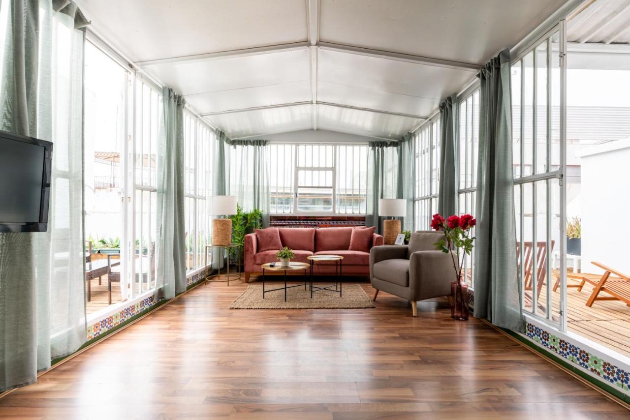 Plaza Nueva Terraza Apartment Seville Ngoại thất bức ảnh